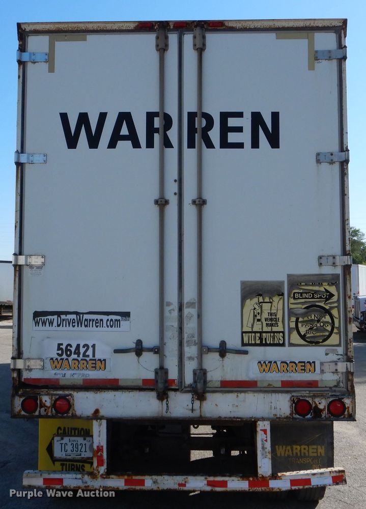 image for item DH6200 2005 Wabash dry van trailer