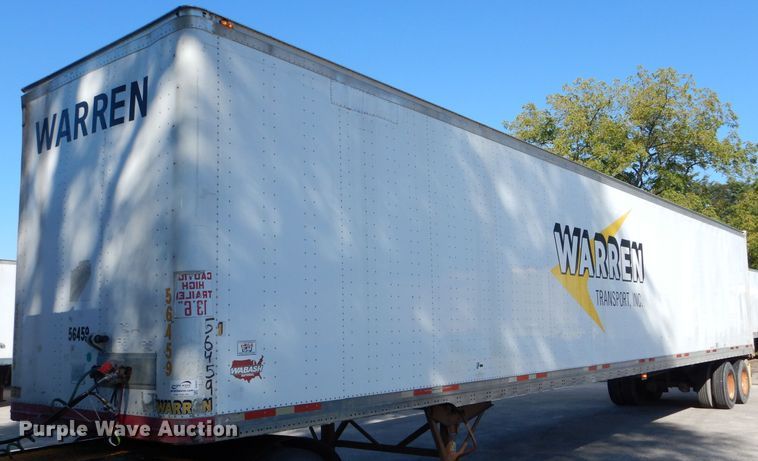 image for item DH6201 2006 Wabash dry van trailer
