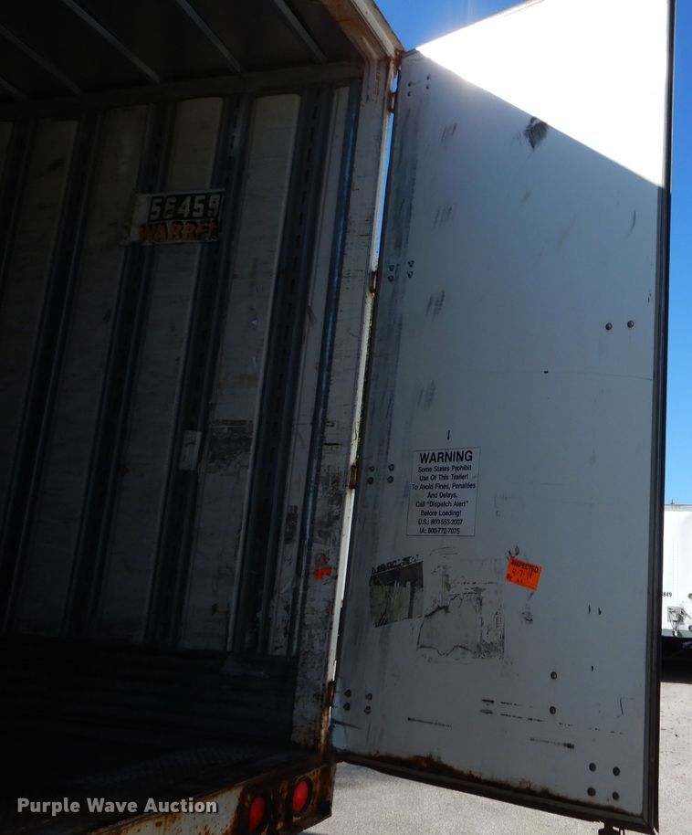 image for item DH6201 2006 Wabash dry van trailer