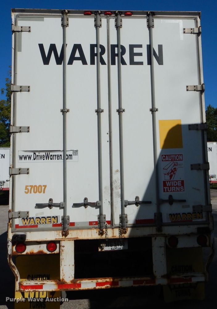 image for item DH6203 2005 Wabash dry van trailer