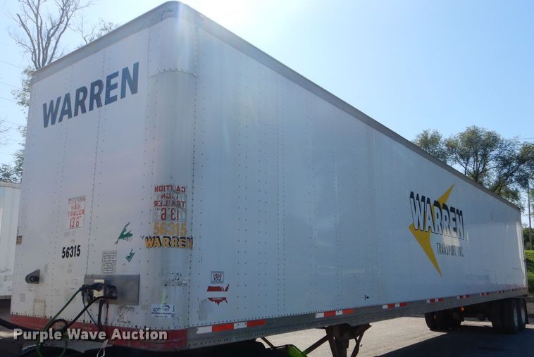 image for item DH6204 2005 Wabash dry van trailer