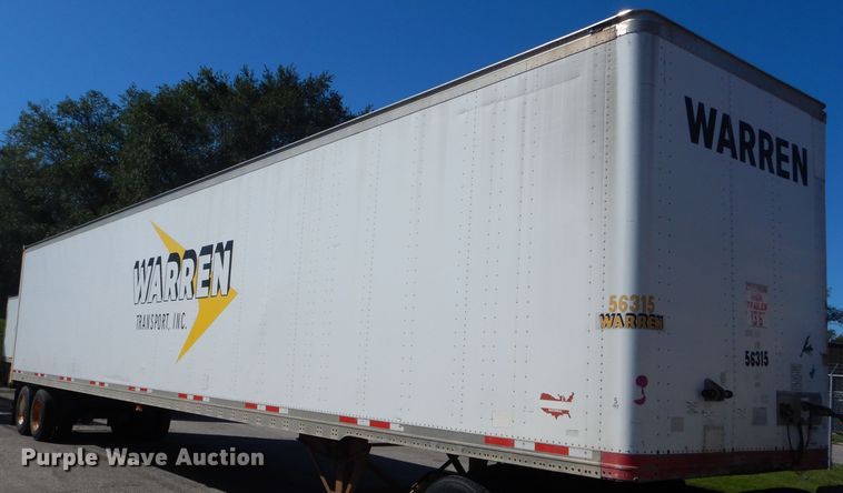 image for item DH6204 2005 Wabash dry van trailer