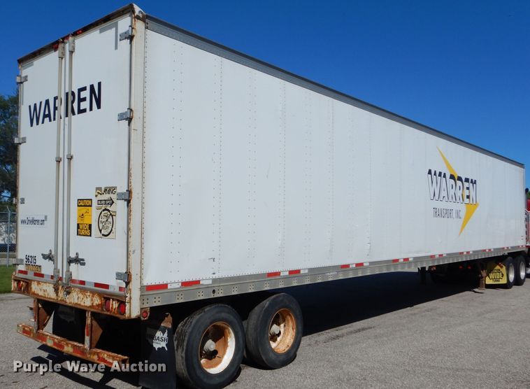 image for item DH6204 2005 Wabash dry van trailer