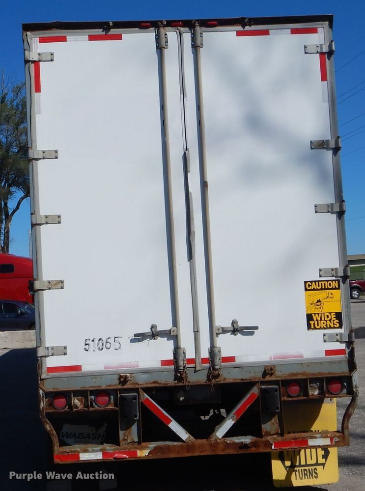 image for item DH6206 2003 Wabash dry van trailer