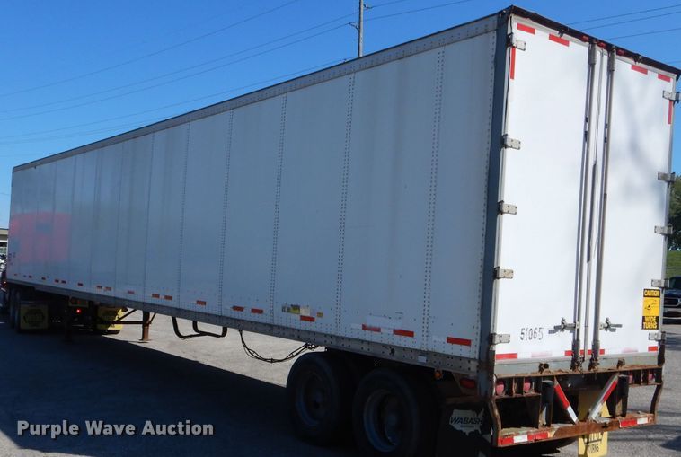 image for item DH6206 2003 Wabash dry van trailer