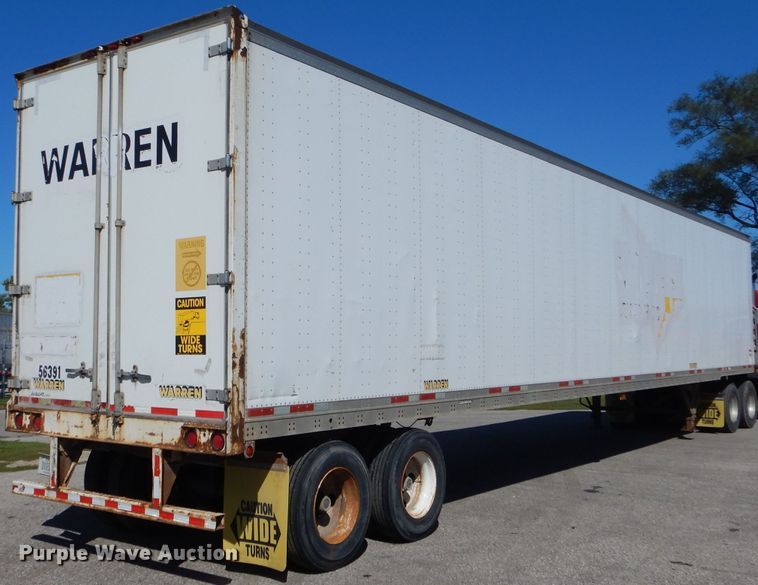image for item DH6207 2005 Wabash dry van trailer