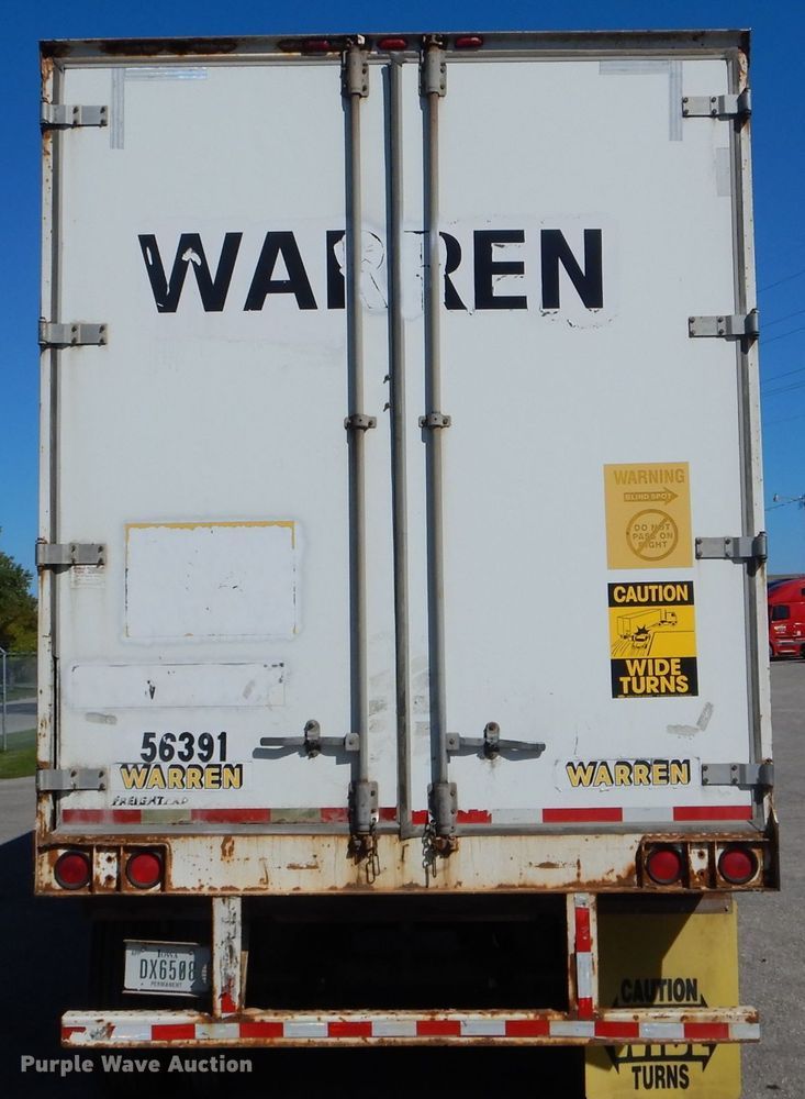 image for item DH6207 2005 Wabash dry van trailer