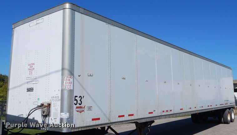image for item DH6208 2005 Wabash dry van trailer