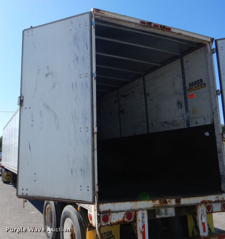 image for item DH6208 2005 Wabash dry van trailer