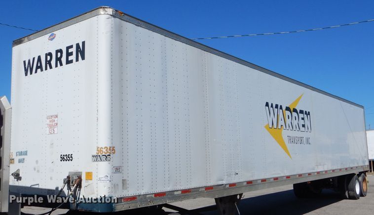 image for item DH6209 2005 Utility dry van trailer