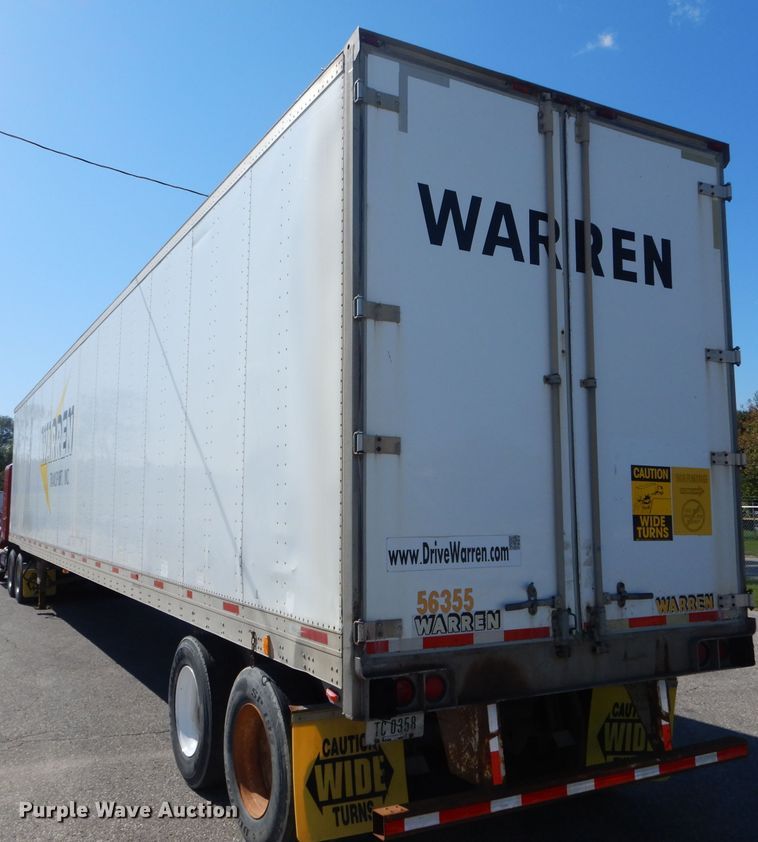 image for item DH6209 2005 Utility dry van trailer