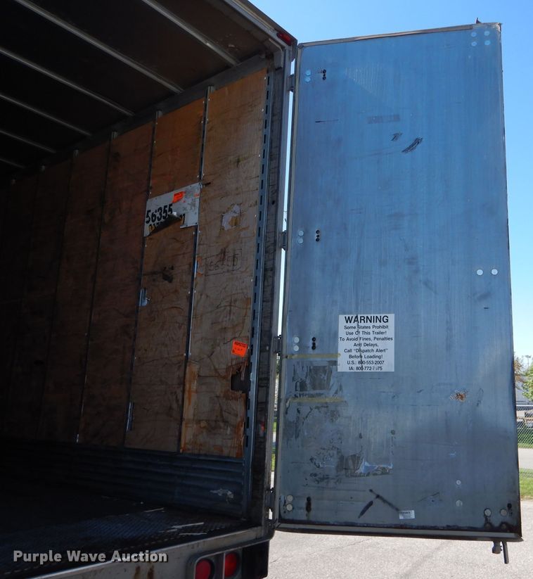 image for item DH6209 2005 Utility dry van trailer