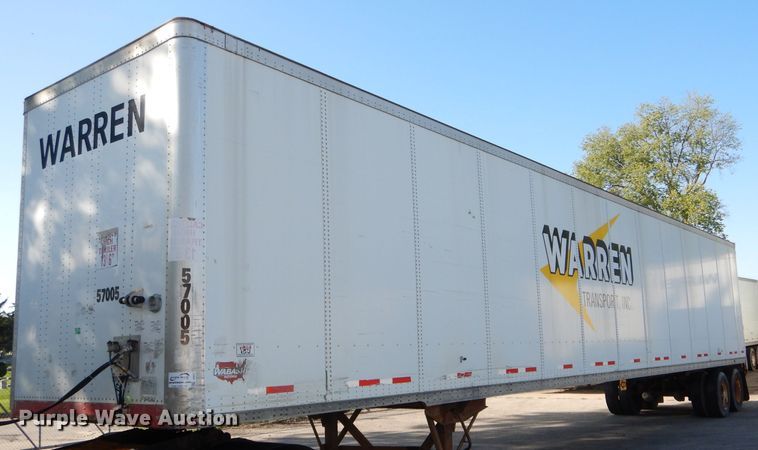 image for item DH6211 2005 Wabash dry van trailer