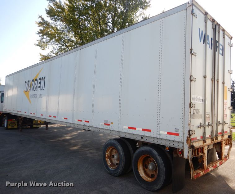 image for item DH6211 2005 Wabash dry van trailer