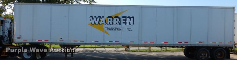 image for item DH6211 2005 Wabash dry van trailer