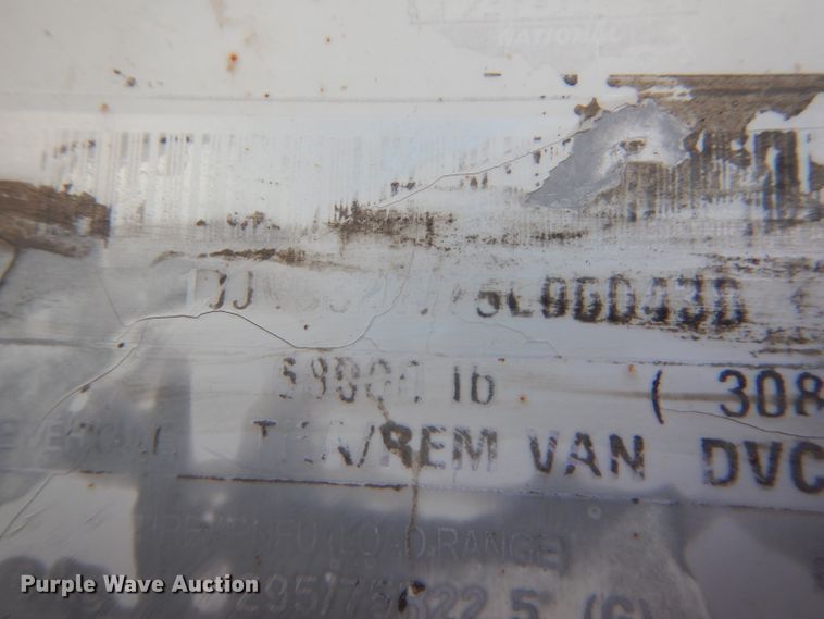 image for item DH6211 2005 Wabash dry van trailer