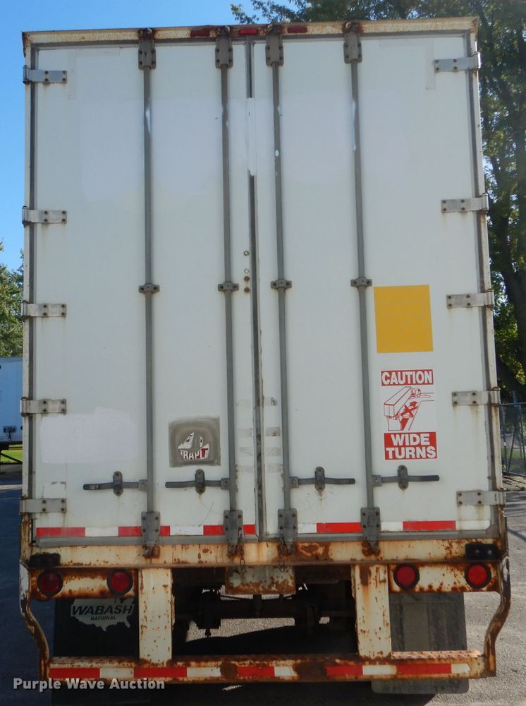 image for item DH6212 2005 Wabash dry van trailer