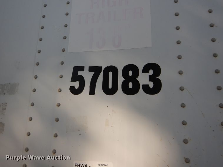 image for item DH6212 2005 Wabash dry van trailer