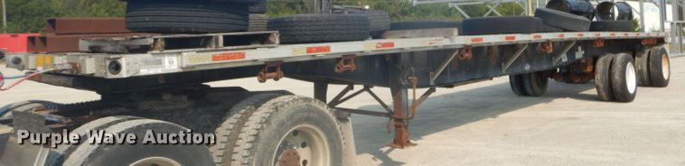 image for item FC9922 1998 Utility flatbed trailer