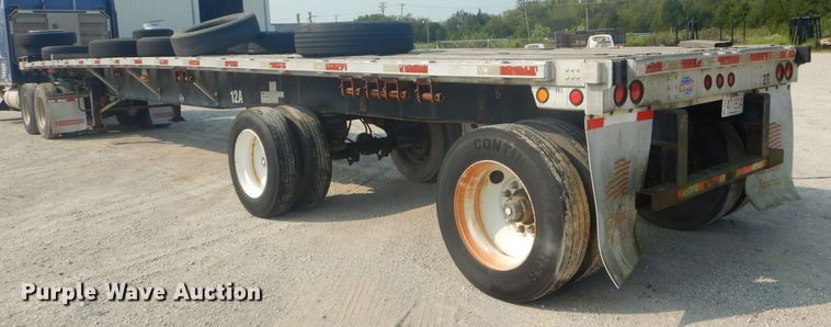 image for item FC9922 1998 Utility flatbed trailer