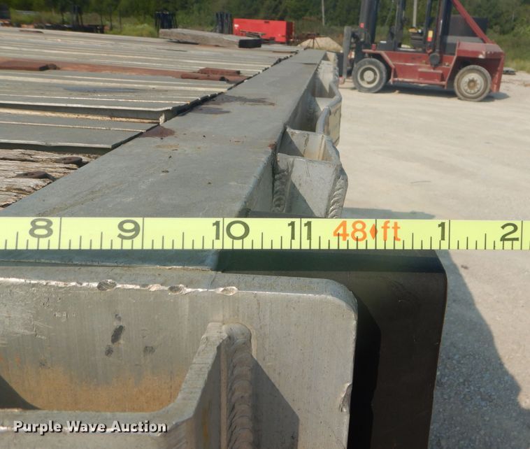 image for item FC9922 1998 Utility flatbed trailer