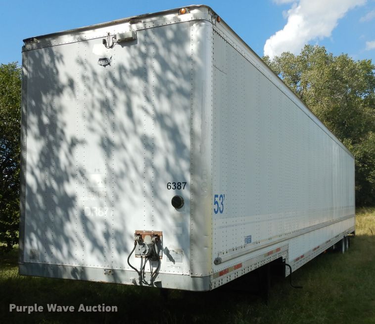 image for item GI9267 2000 Wabash dry van trailer