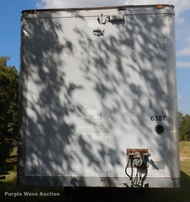 image for item GI9267 2000 Wabash dry van trailer
