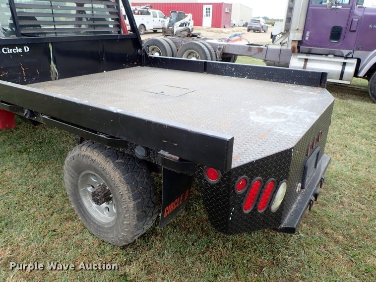 image for item DB7707 1990 Ford F250 flatbed pickup truck