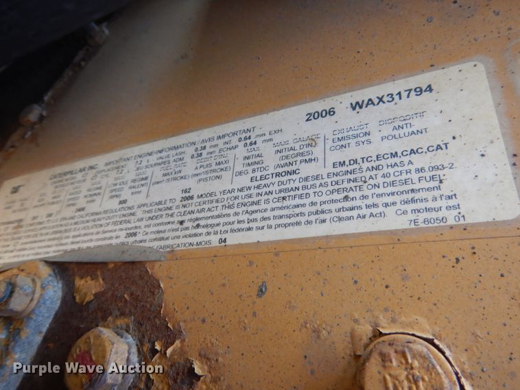 image for item DG5847 2007 Blue Bird Vision school bus