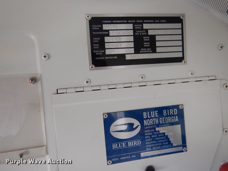 image for item DG5847 2007 Blue Bird Vision school bus