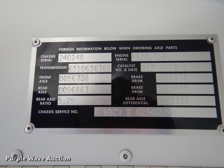 image for item DG5847 2007 Blue Bird Vision school bus