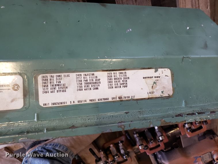 image for item DG8847 Detroit Diesel Series 60 12.6L six cylinder diesel engine parts
