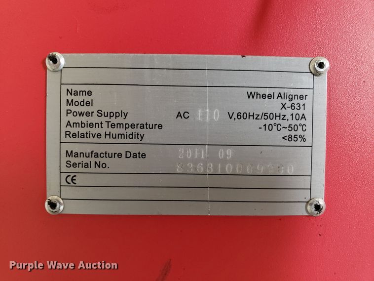 image for item DG8850 Mac Tools X-631 alignment machine