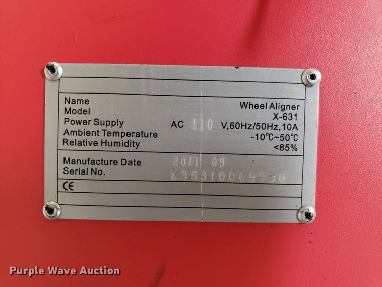 image for item DG8850 Mac Tools X-631 alignment machine