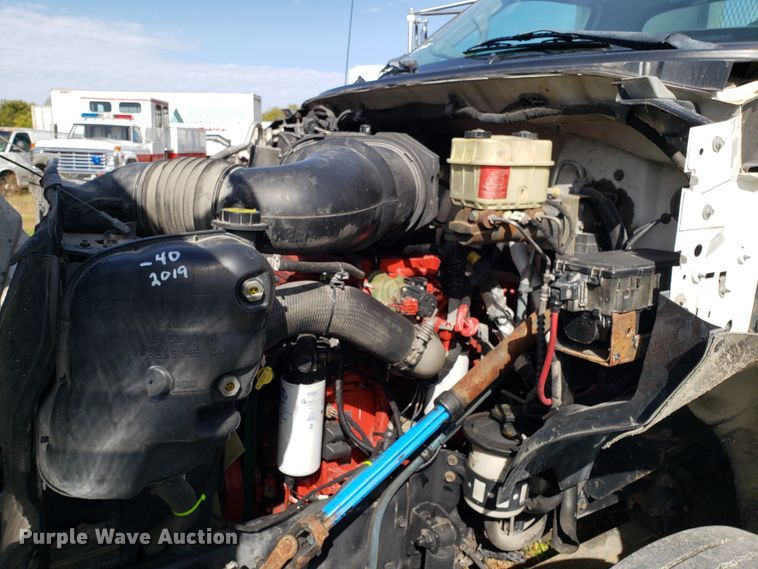 image for item DG8856 2008 Ford F650 Super Duty flatbed truck