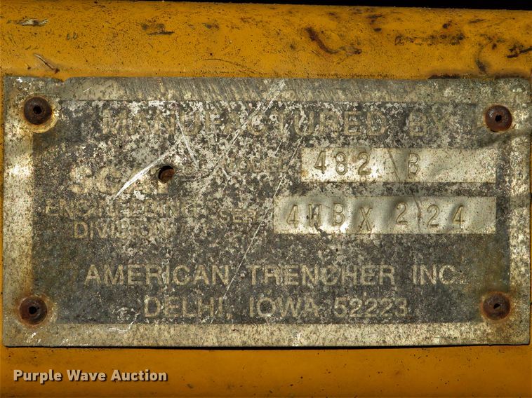 image for item DH1623 Scat 482B compost turner