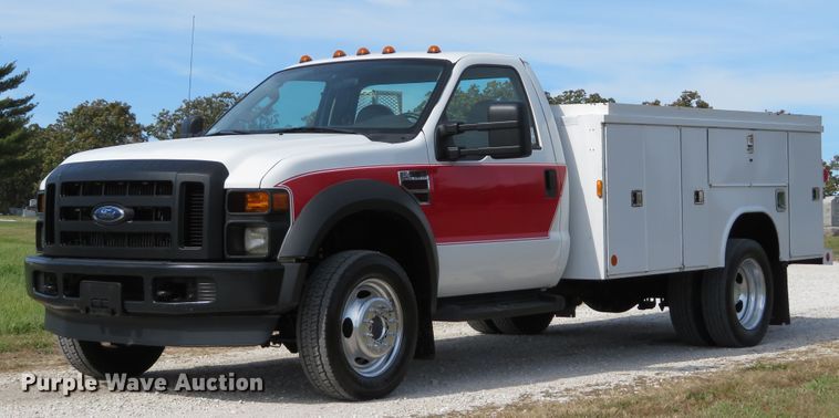 image for item DH1639 2008 Ford F550 Super Duty XL utility truck