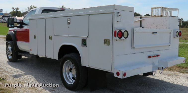 image for item DH1639 2008 Ford F550 Super Duty XL utility truck