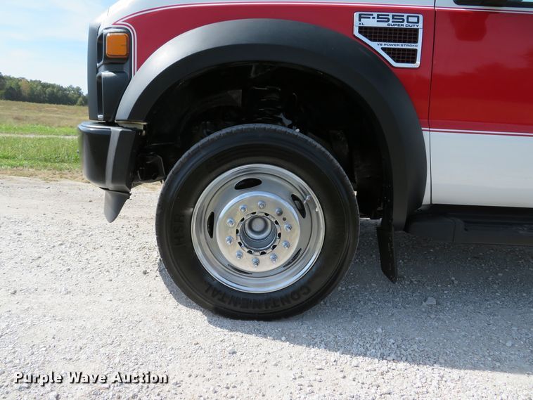 image for item DH1639 2008 Ford F550 Super Duty XL utility truck