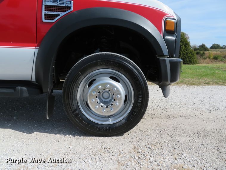 image for item DH1639 2008 Ford F550 Super Duty XL utility truck