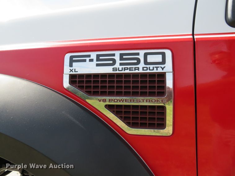image for item DH1639 2008 Ford F550 Super Duty XL utility truck