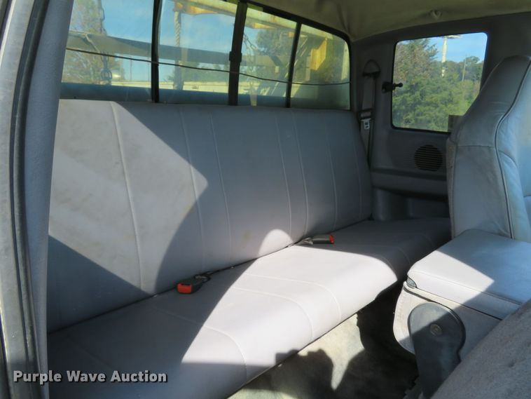 image for item DH1641 1998 Dodge Ram 2500 Club Cab utility bed pickup truck