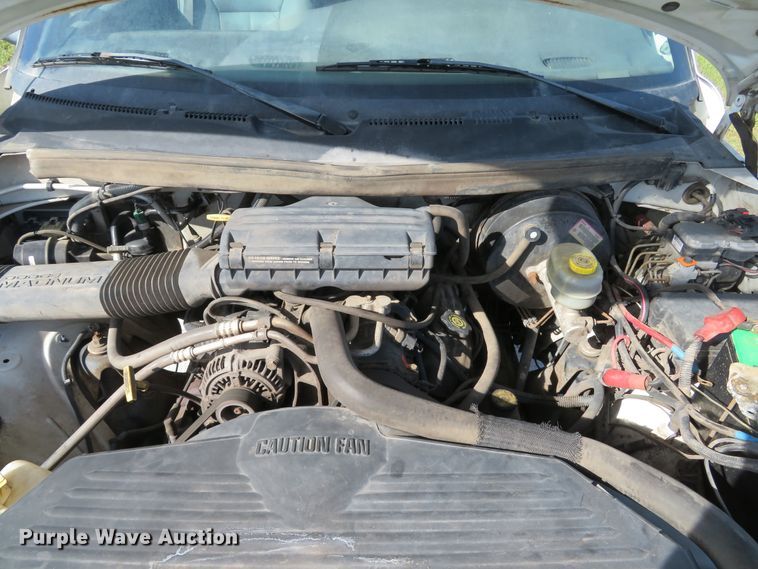 image for item DH1641 1998 Dodge Ram 2500 Club Cab utility bed pickup truck