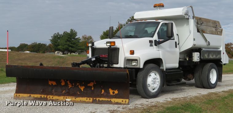 image for item DH1644 2008 GMC C8500 dump truck