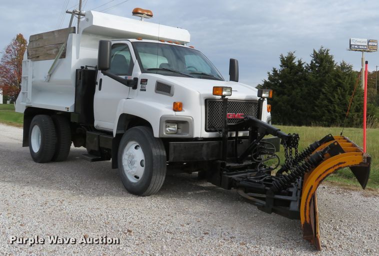 image for item DH1644 2008 GMC C8500 dump truck