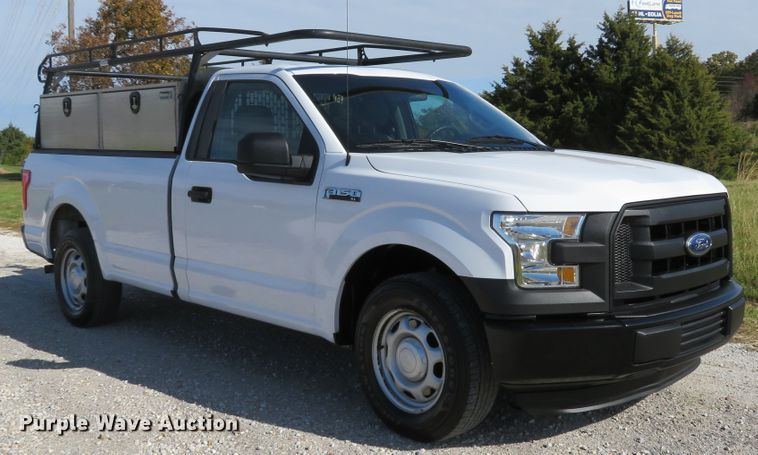 image for item DH1645 2015 Ford F150 XL pickup truck