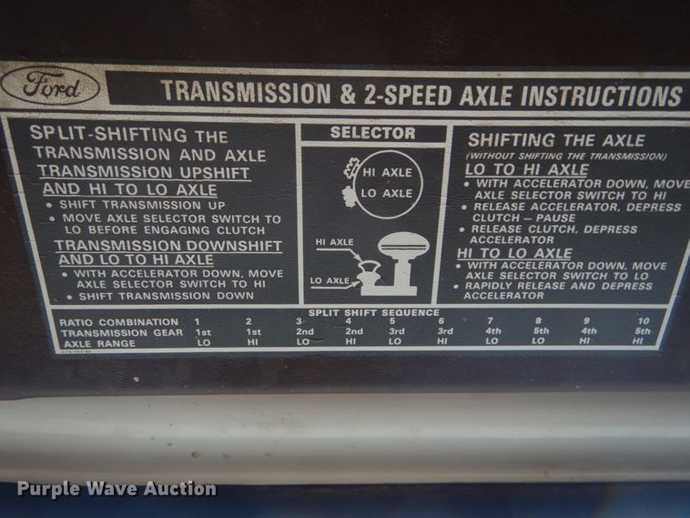 image for item DH2067 1979 Ford 700 flatbed truck