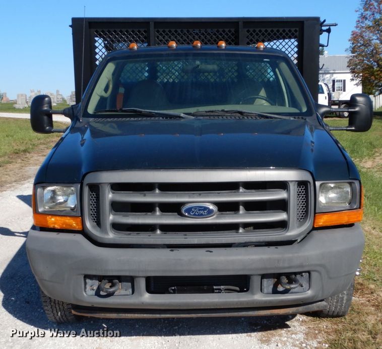 image for item DH2172 2001 Ford F350 Super Duty XL dump bed pickup truck
