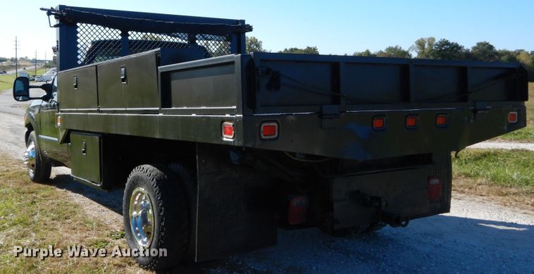 image for item DH2172 2001 Ford F350 Super Duty XL dump bed pickup truck