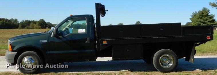 image for item DH2172 2001 Ford F350 Super Duty XL dump bed pickup truck